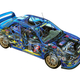 Illustration for article titled Anatomy of a Rally Car